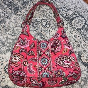 Vera Bradley Pink Paisley Printed